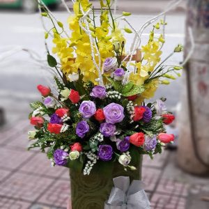 Hoa chúc mừng CM1
